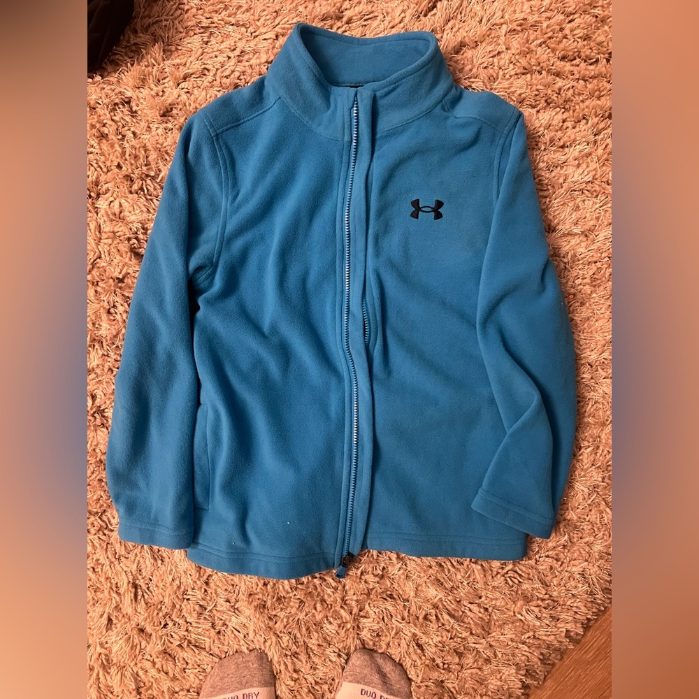 Under Armour Kids Teal Fleece Hoodie